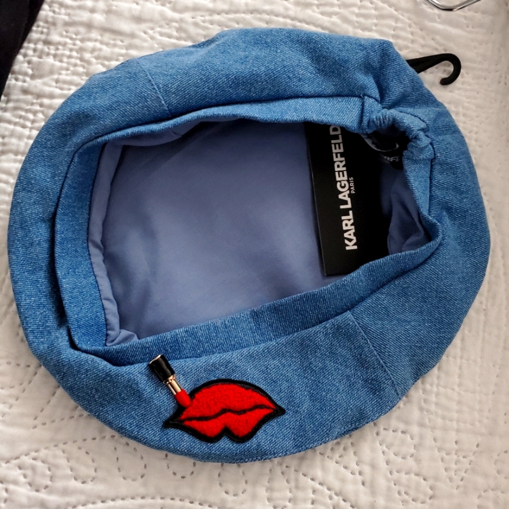Nwt genuine Karl lagerfeld beret